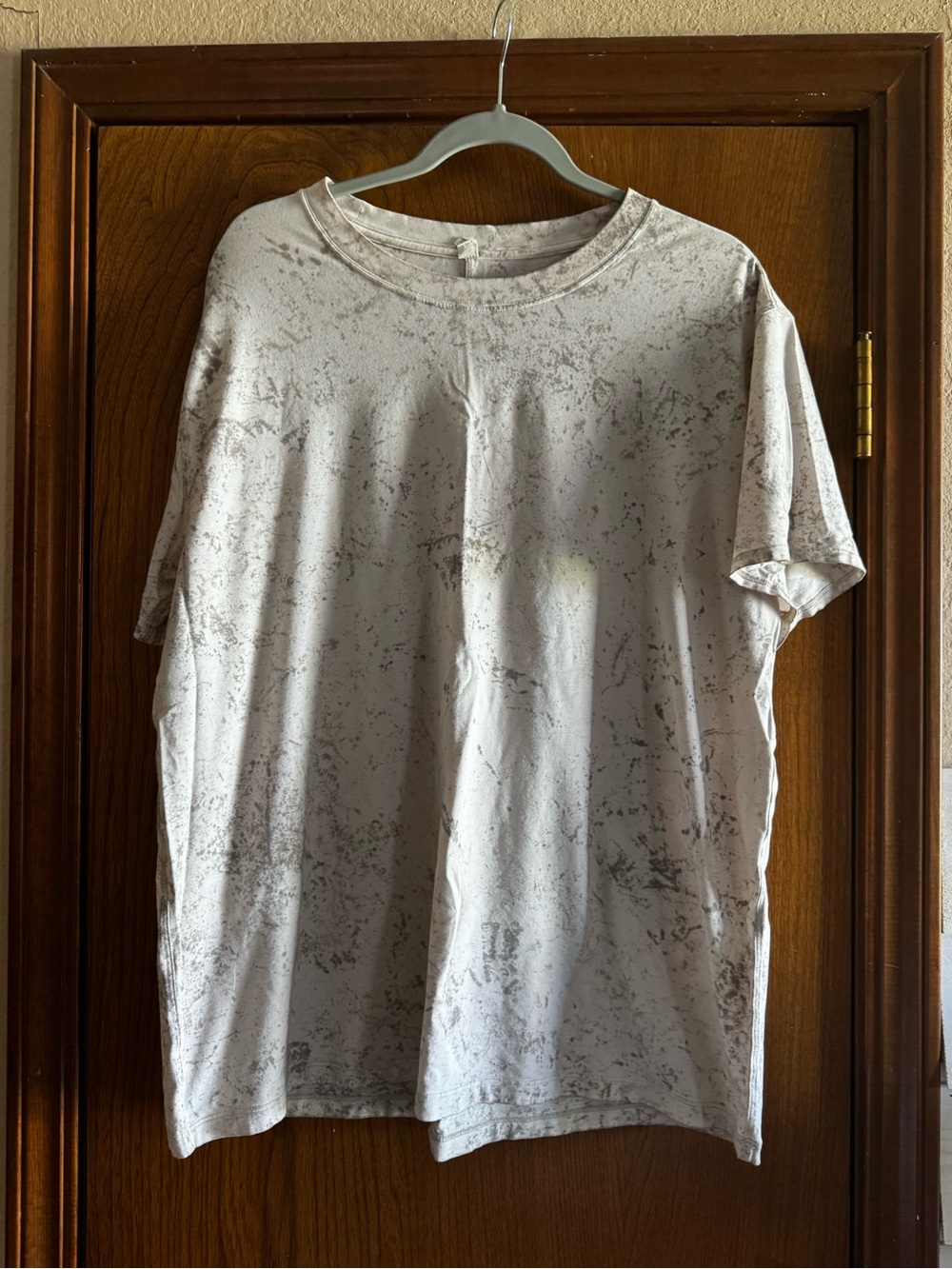 Lululemon women’s marbled “All Yours” shirt size 10